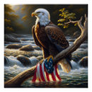 Search for american eagle flag posters Wildlife