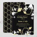 Search for black yellow baby shower invitations Floral