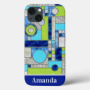 Search for blue stained glass iphone cases Green