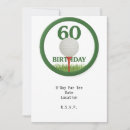 Search for golf 60th birthday invitations Golfer