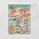 Search for merry christmas from florida postcards Vintage
