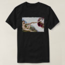Search for the creation of adam tshirts Sistine chapel