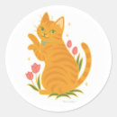 Search for orange tabby stickers Pets