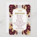 Search for 75th anniversary invitations Flowers