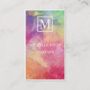 Search for pastel color business cards Colorful