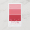 Search for paint chip business cards Colourful
