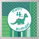 Search for dinosaur birthday posters Blue