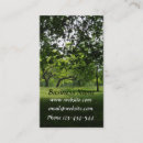 Search for park business cards Green
