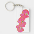 Search for pink orchids key rings Watercolor