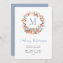 Search for dusty blue christmas cards Greenery