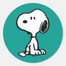 Search for cartoon pet stickers Snoopy