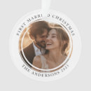Search for just married christmas tree decorations Elegant