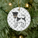 Search for cute fox christmas tree decorations Dog