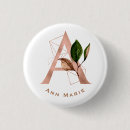 Search for rose gold badges Monogrammed