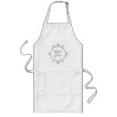 Search for white wedding aprons Watercolor