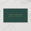 Search for green emerald gold business cards Luxury