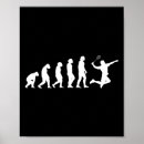 Search for evolution sports posters Badminton mum