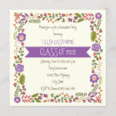 Search for class of 2015 invitations Floral