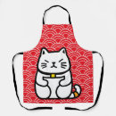 Search for japanese cat aprons Kitty
