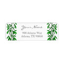 Search for garland return address labels Greenery