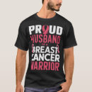 Search for pink breast cancer tshirts Husband