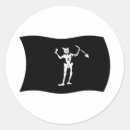 Search for blackbeards flag stickers Pirate