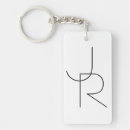 Search for unique for wedding key rings Black and white