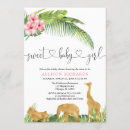 Search for hibiscus baby shower invitations Elegant