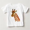 Search for giraffe baby shirts Watercolor