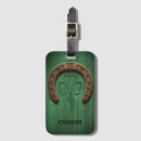 Search for irish luggage tags Shamrock