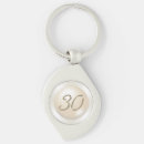 Search for 30th birthday key rings 30 years