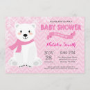 Search for polar bear baby shower invitations Baby its cold outside