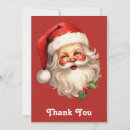 Search for santa thank you cards Retro