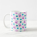 Search for paw pattern mugs Cat