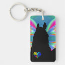 Search for multicolor hearts key rings Cute