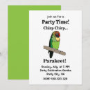Search for parakeet invitations Bird