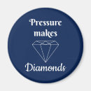 Search for pressure magnets Diamond