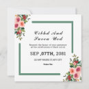 Search for double sided wedding invitations Watercolor