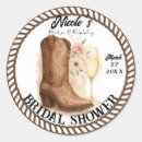 Search for western bridal shower stickers Rodeo