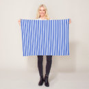 Search for royal blue and white blankets Stripes