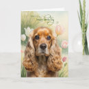Search for cocker spaniel birthday cards Dogs