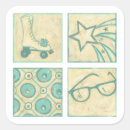 Search for drawing square stickers Star