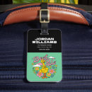 Search for kids show luggage tags Big bird