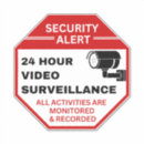 Search for security sign stickers Camera