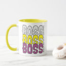Search for job promotion mugs Boss