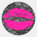Search for hot lips stickers White