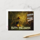 Search for spooky cat postcards Pumpkin