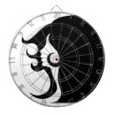 Search for silhouette dartboards Black and white