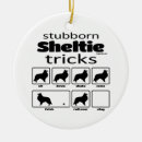 Search for sheltie christmas tree decorations Dogs