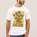 Search for vincent van gogh sunflowers tshirts Bridgeman